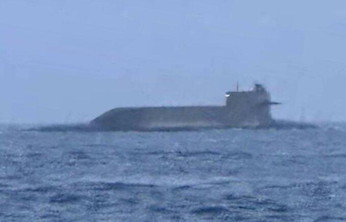 Chinese Nuclear Submarine Appears in Taiwan Strait