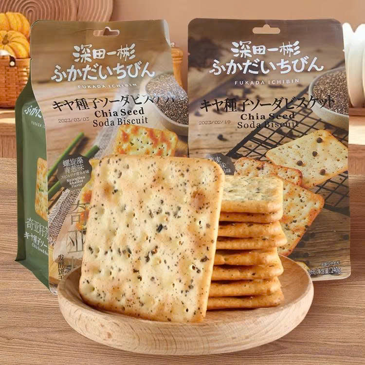 Bánh quy Soda vị rong biển độc đáo